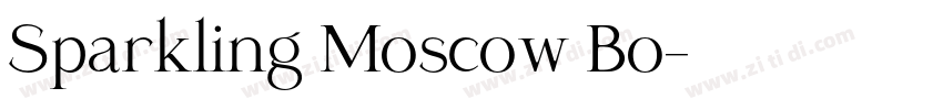 Sparkling Moscow Bo字体转换 Sparkling Moscow Bo字体转换